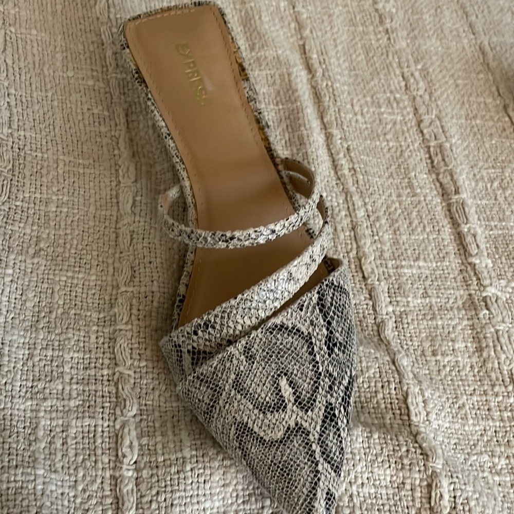 Express Kitten Heel Slides View 2